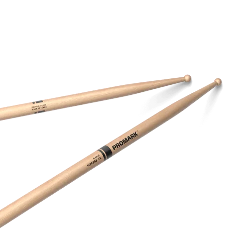 Finesse 5A Maple Drumstick, Small Round Wood Tip