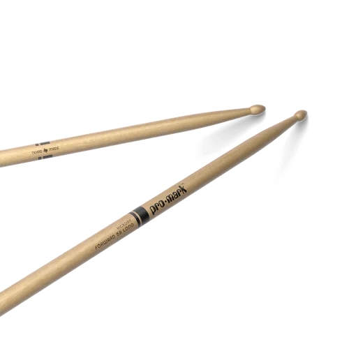 Classic Forward 5A Long Hickory Drumstick, Oval Wood Tip