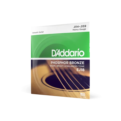 14-59 Heavy, Phosphor Bronze Acoustic Guitar Strings